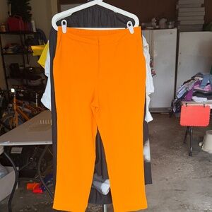 Skies Are Blue Bright Orange Men's Joggers